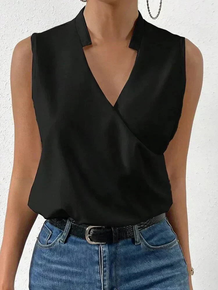 Heidi-Mode | Schicke Ärmellose Bluse für Frauen - Image 7