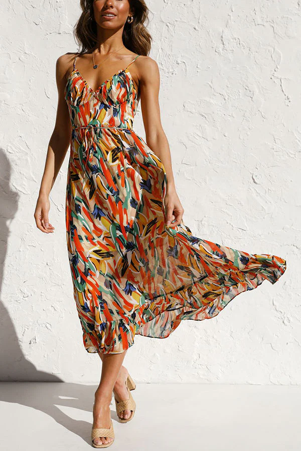 Heidi-Mode | Farbiges Kleid