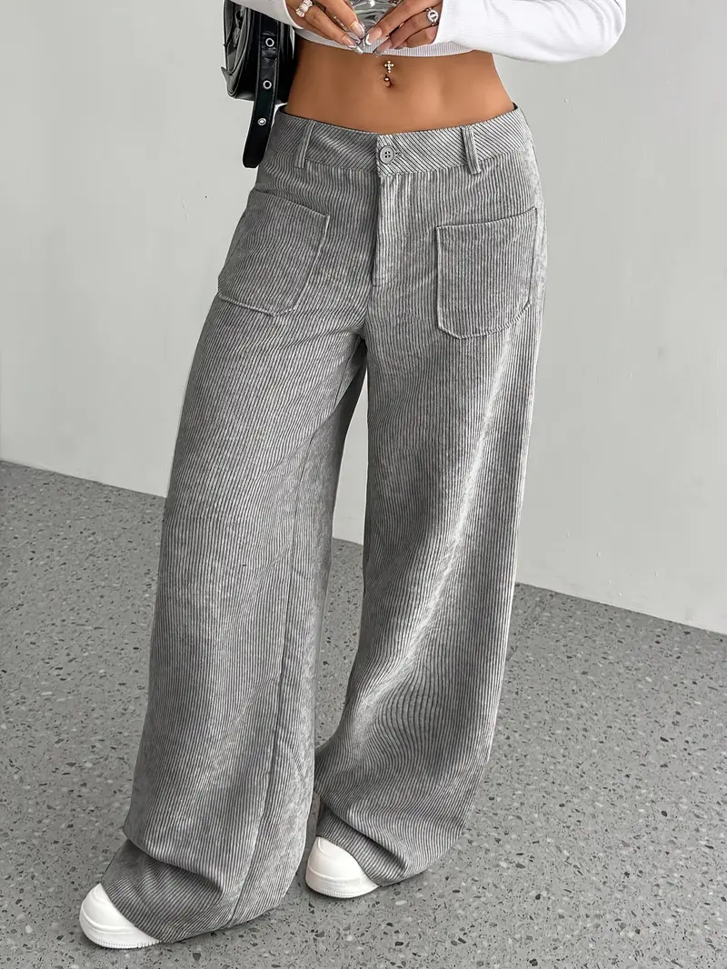 Heidi-Mode | Cordhose mit Weitem Bein für Frauen - Image 7