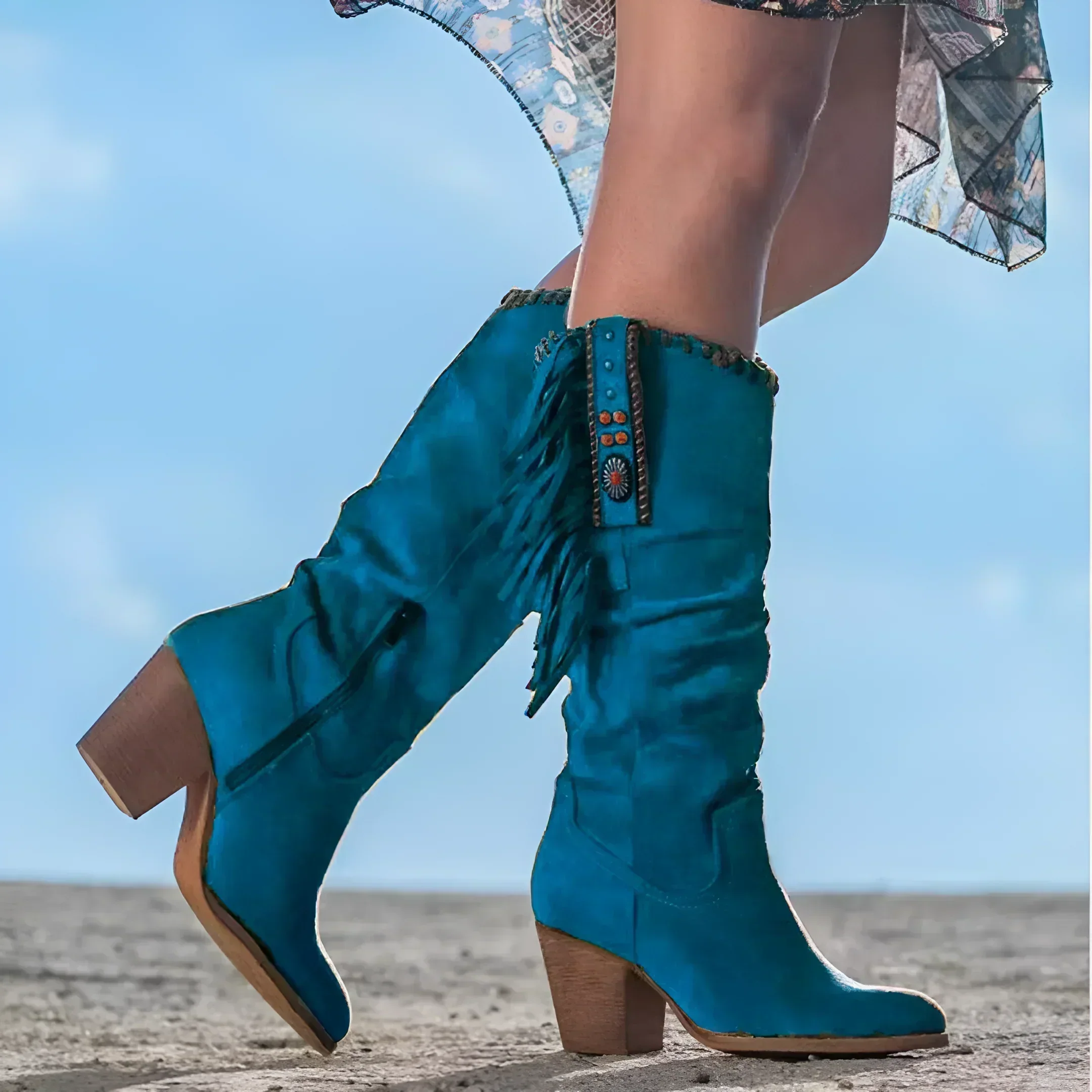 Heidi-Mode | Cowboystiefel Westernstil und Komfort In Einem! - Image 3