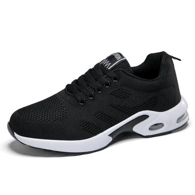 Heidi-Mode | Damen Atmungsaktive Leichte Weiße Laufschuhe - Image 7
