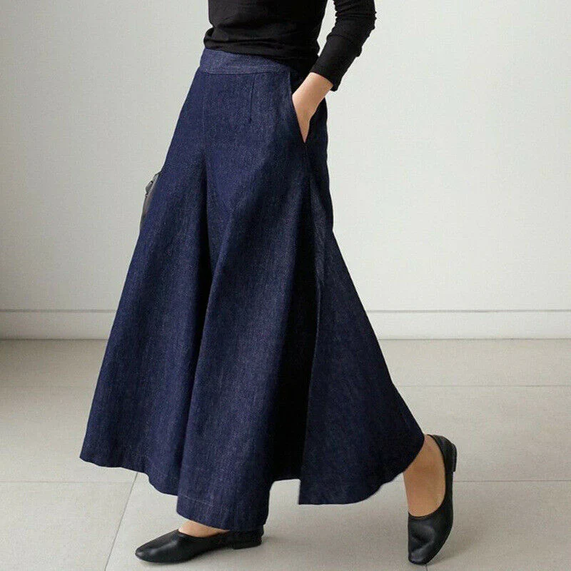 Heidi-Mode | Damen Bequeme Weite Hosen Stilvoll