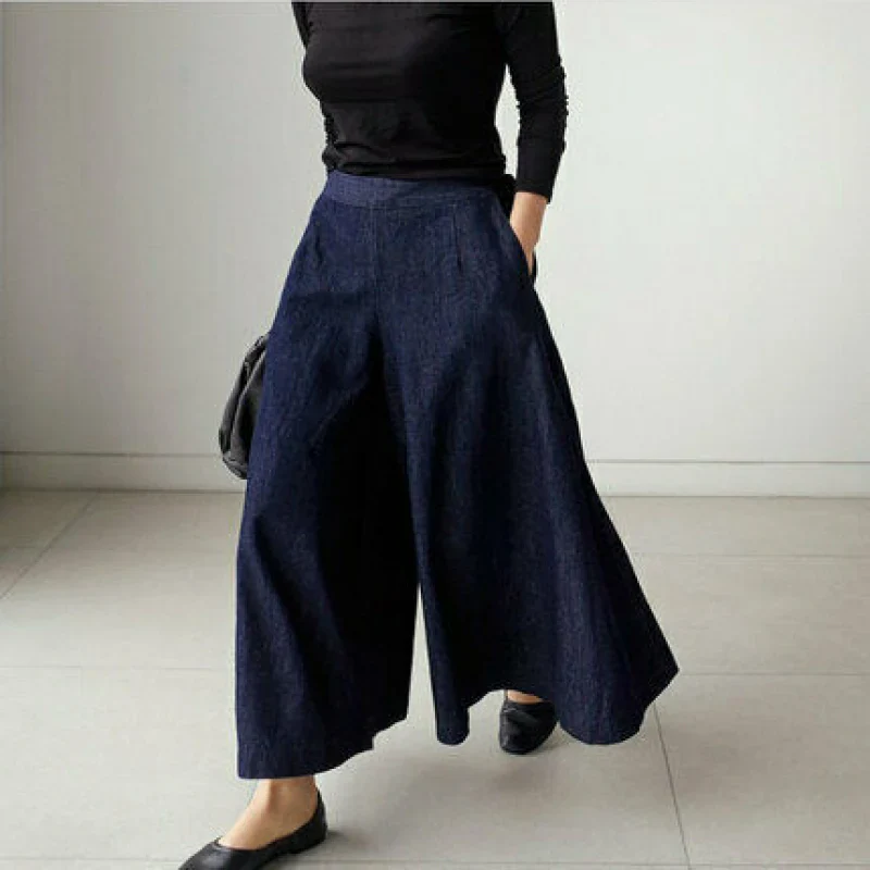 Heidi-Mode | Damen Bequeme Weite Hosen Stilvoll - Image 3