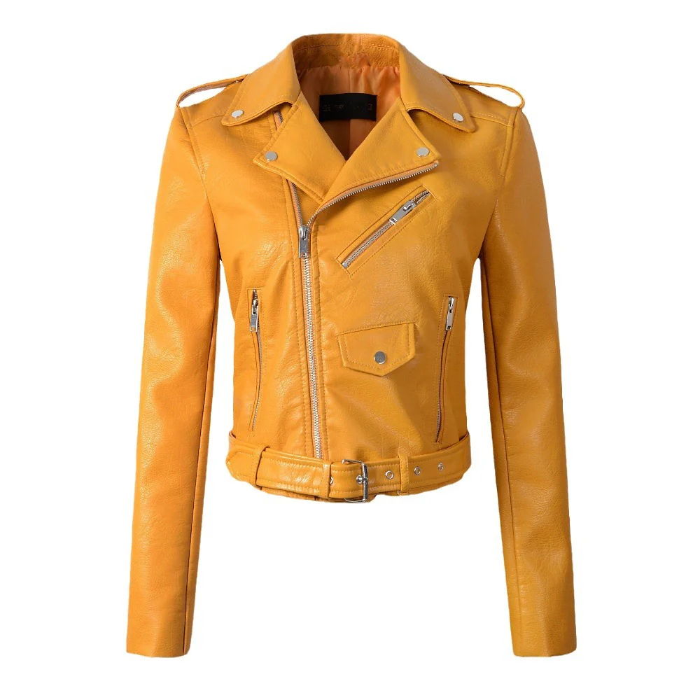 Heidi-Mode | Damen Biker Vegan-lederjacke - Image 3