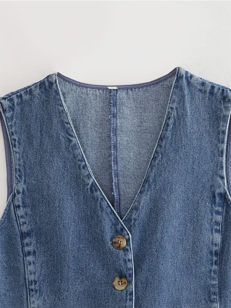Heidi-Mode | Damen Blaue Jeansjacke - Image 3