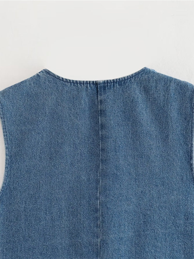 Heidi-Mode | Damen Blaue Jeansjacke - Image 4