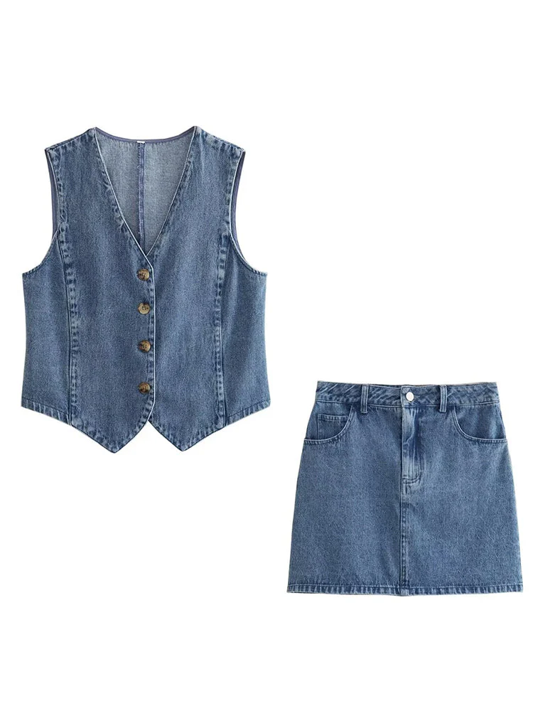 Heidi-Mode | Damen Blaue Jeansjacke - Image 5