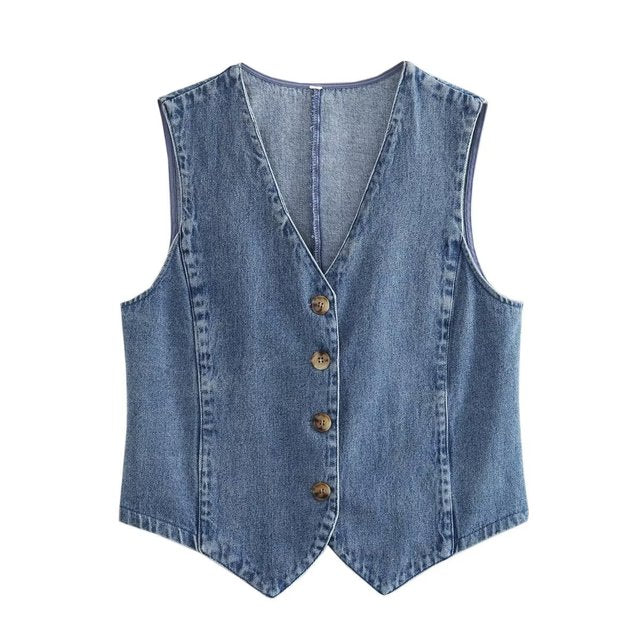 Heidi-Mode | Damen Blaue Jeansjacke - Image 6