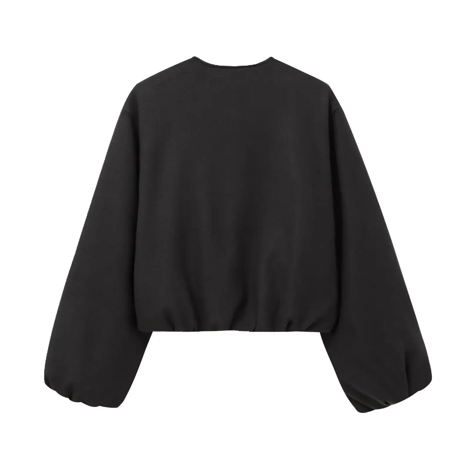 Heidi-Mode | Damen Bomberjacke mit Reißverschluss und elastischer Passform - Image 4
