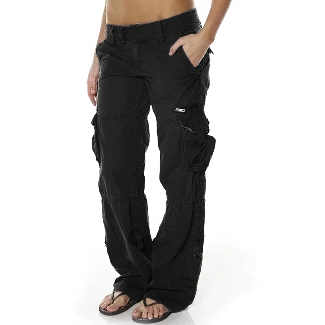 Heidi-Mode | Damen Cargo Hose Lang