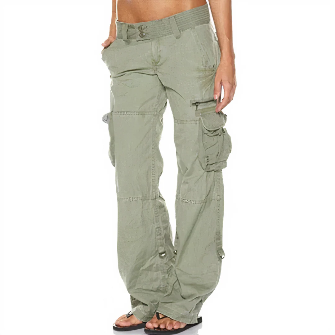 Heidi-Mode | Damen Cargo Hose Lang - Image 2