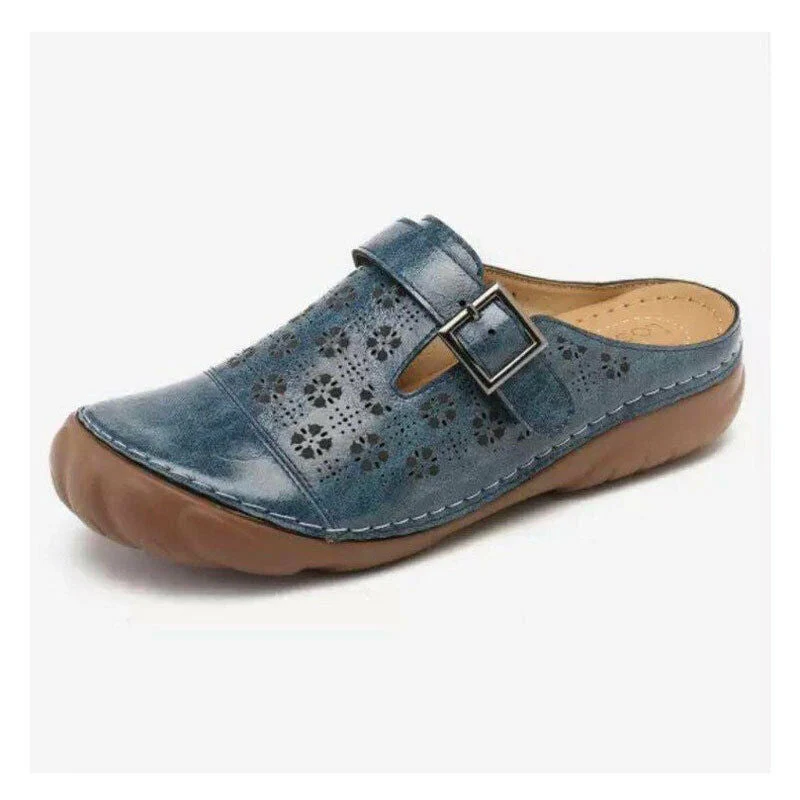 Heidi-Mode | Damen Clogs Aus Leder Weite Passform Leicht - Image 4
