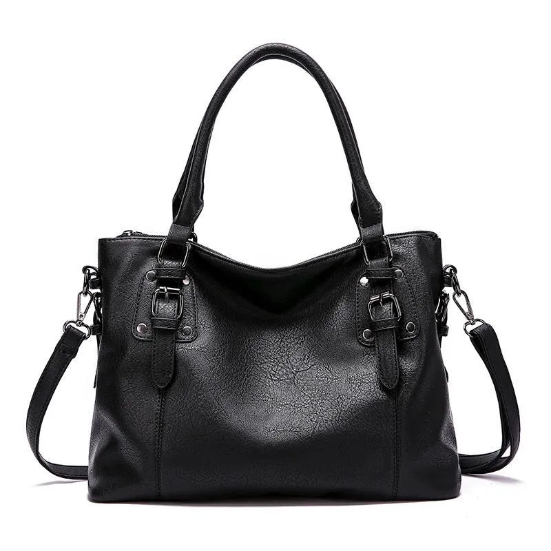 Heidi-Mode | Damen Elegante Leder-Umhängetasche - Image 5