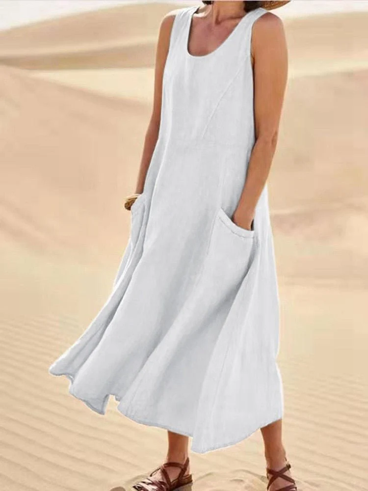 Heidi-Mode | Damen Fließendes Kleid - Image 3