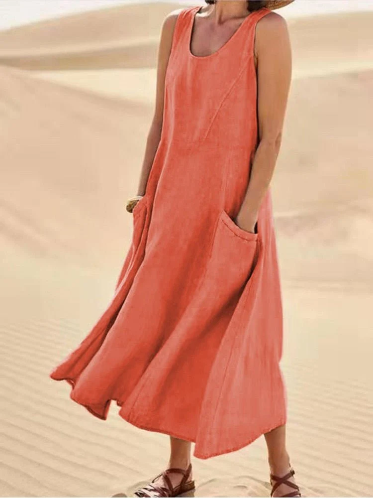 Heidi-Mode | Damen Fließendes Kleid - Image 5
