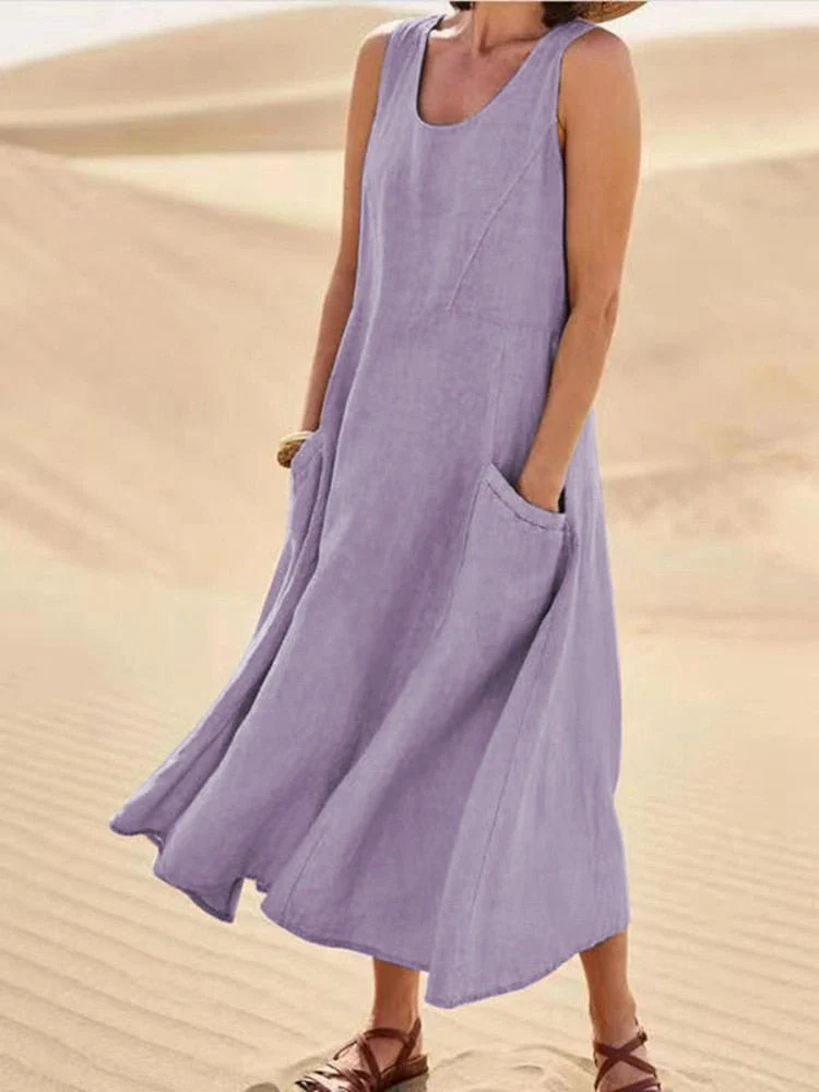 Heidi-Mode | Damen Fließendes Kleid - Image 6