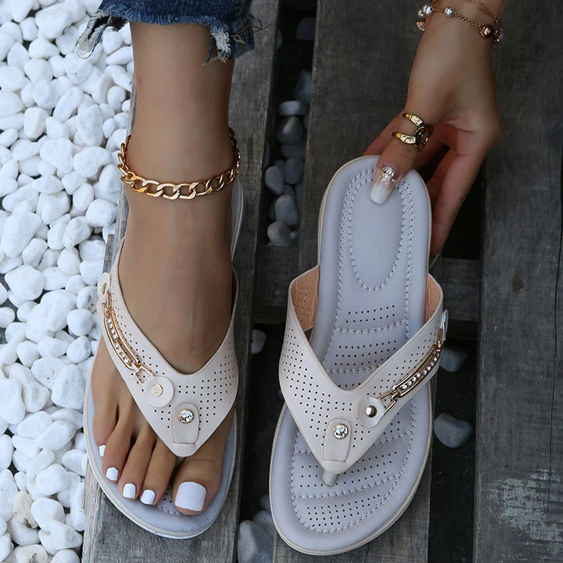 Heidi-Mode | Damen Flipflops mit Ergonomischem Fußbett - Image 7