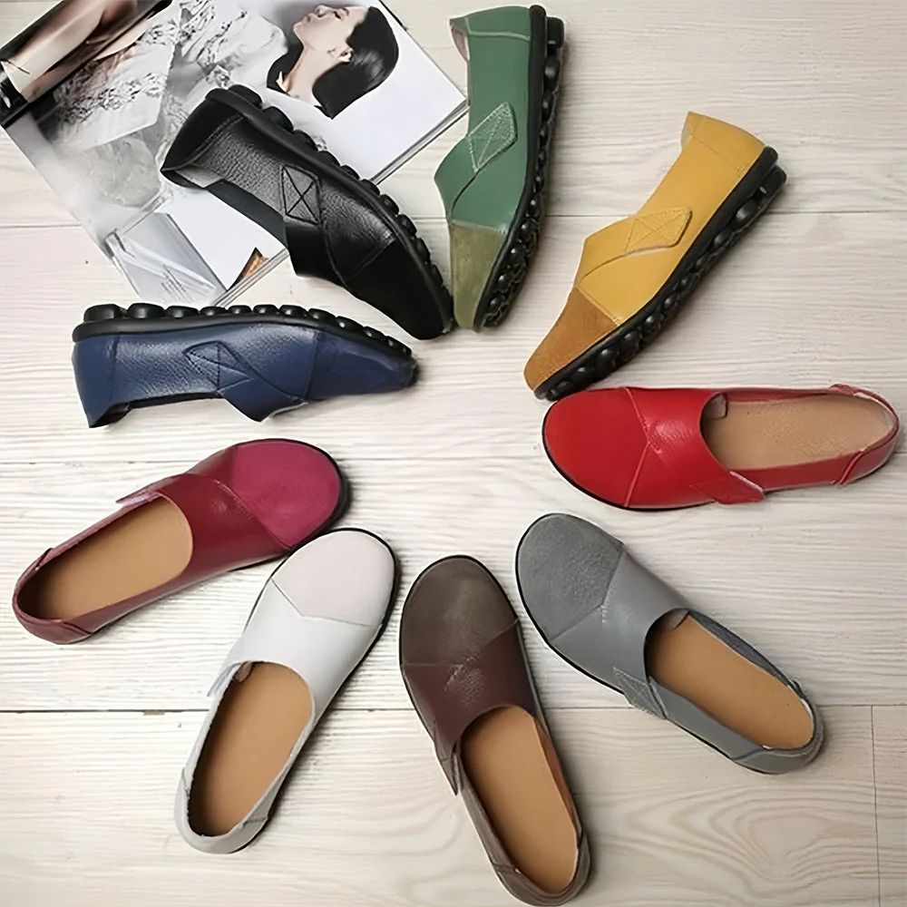 Heidi-Mode | Damen-Freizeitschuhe Aus Leder - Image 16