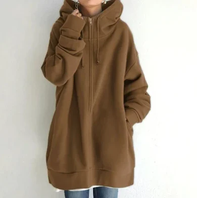 Heidi-Mode | Damen-Hoodie mit Reißverschluss für Herbst/Winter - Image 10