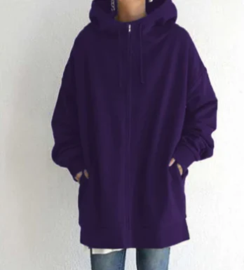 Heidi-Mode | Damen-Hoodie mit Reißverschluss für Herbst/Winter - Image 11