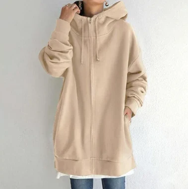 Heidi-Mode | Damen-Hoodie mit Reißverschluss für Herbst/Winter - Image 5