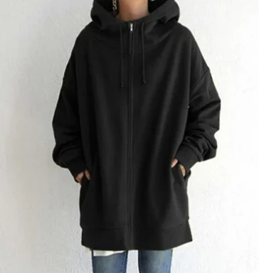 Heidi-Mode | Damen-Hoodie mit Reißverschluss für Herbst/Winter - Image 9