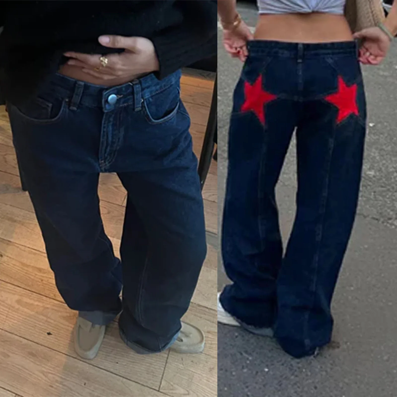 Heidi-Mode | Damen Jeans mit Sternmuster - Image 12