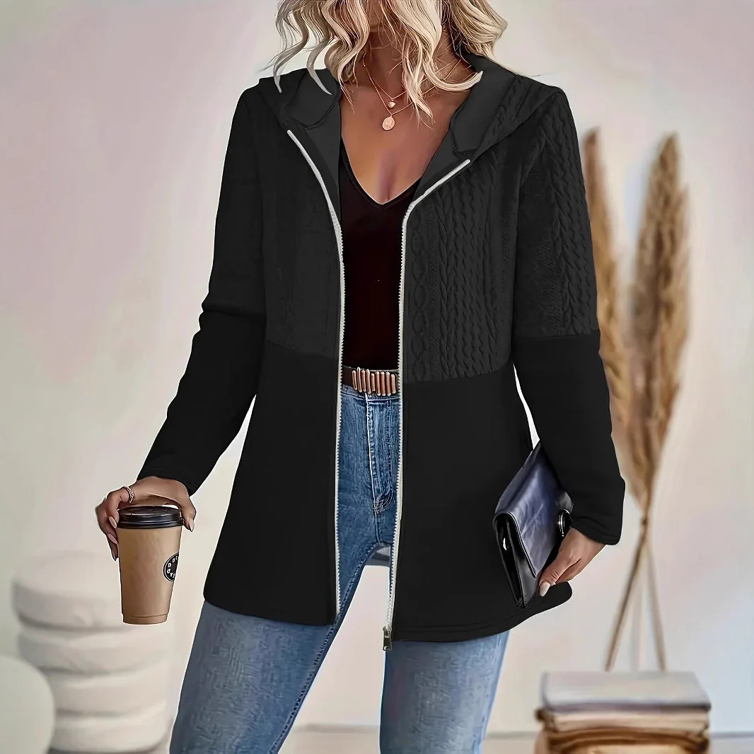 Heidi-Mode | Damen Kapuzen Sweatshirt mit Reißverschluss - Image 12