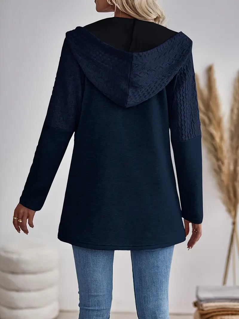 Heidi-Mode | Damen Kapuzen Sweatshirt mit Reißverschluss - Image 2