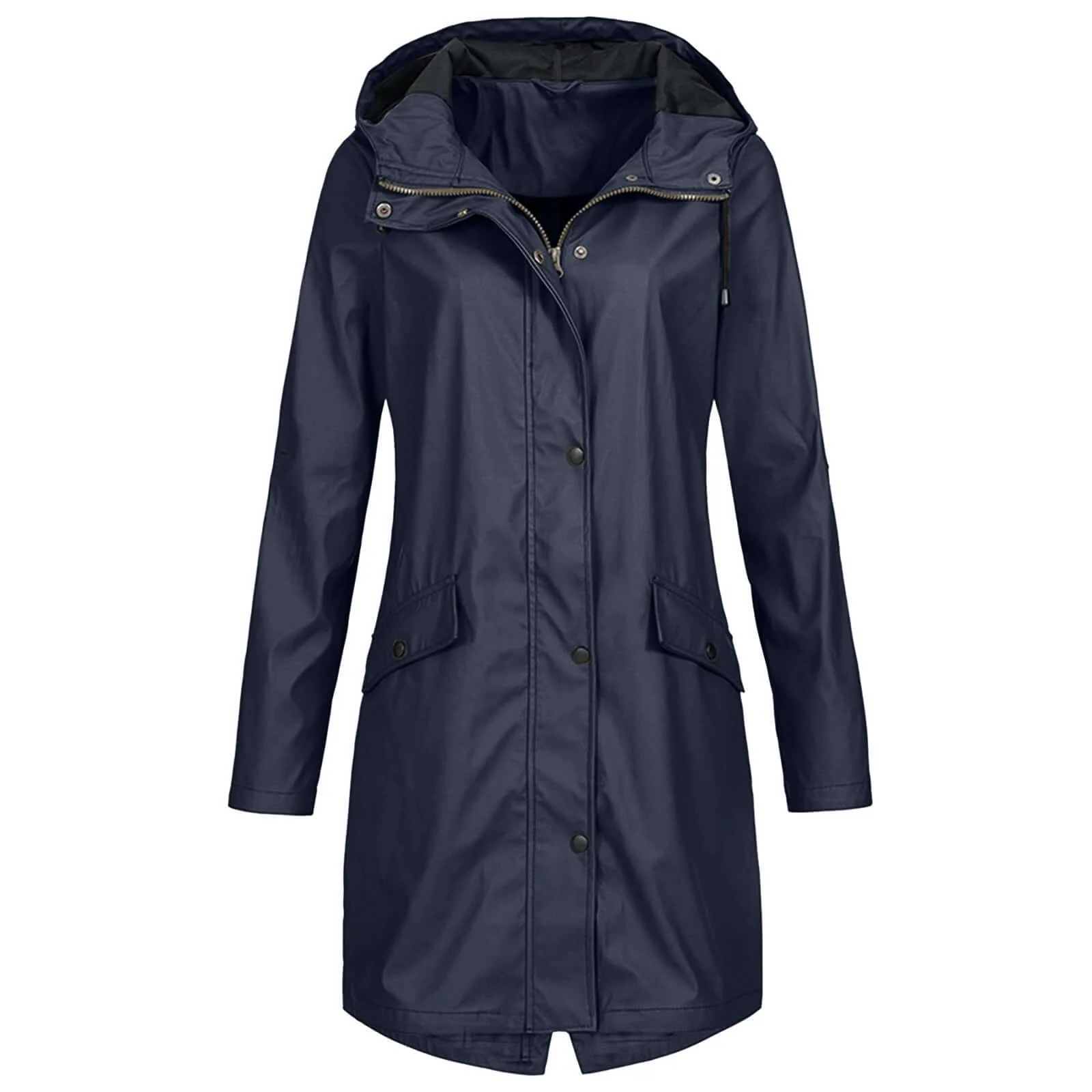Heidi-Mode | Damen Leicht Regenjacke Wasserdichte - Image 2