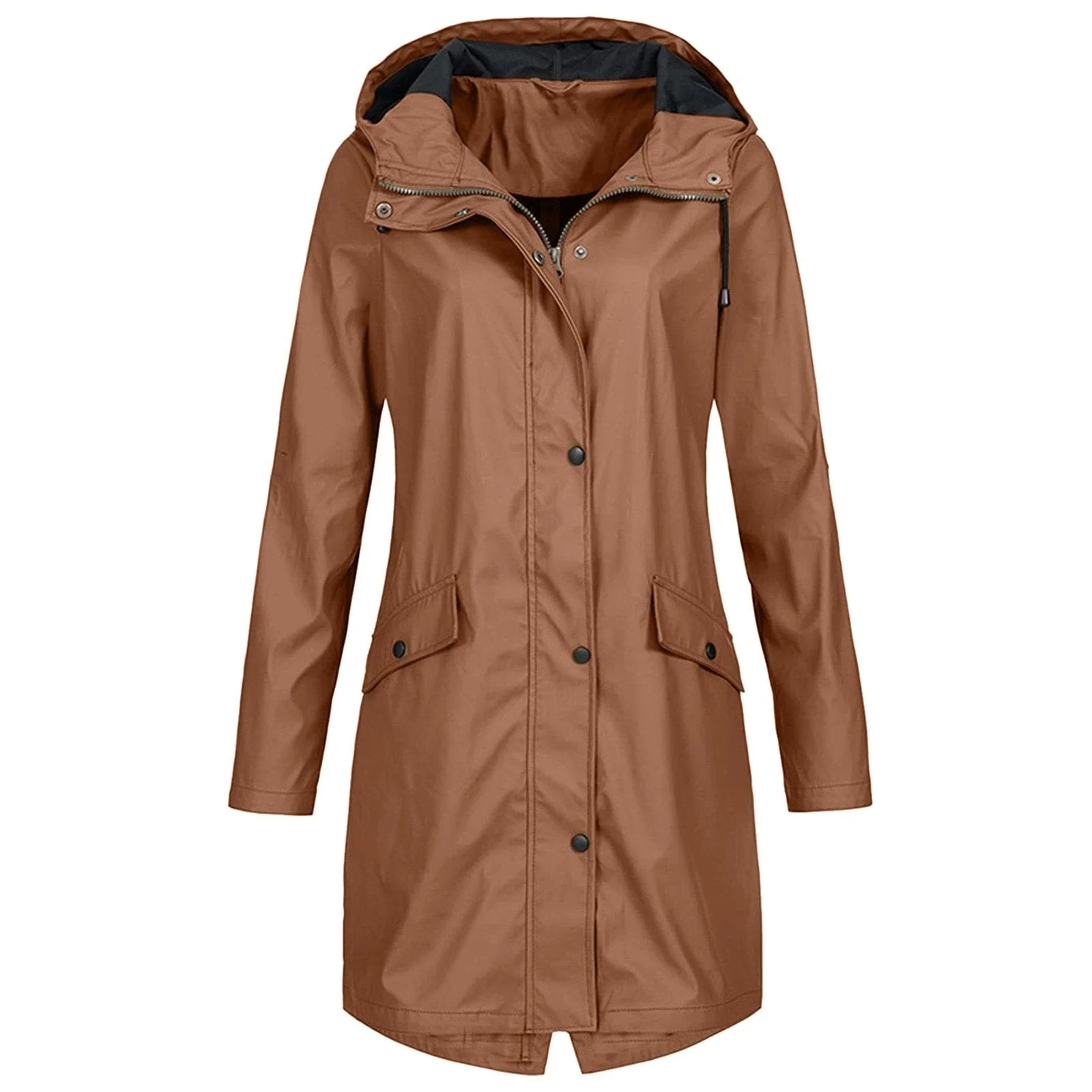 Heidi-Mode | Damen Leicht Regenjacke Wasserdichte - Image 7