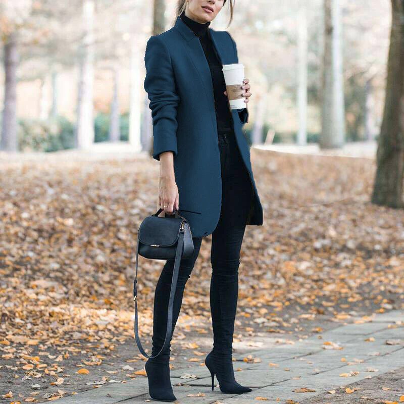 Heidi-Mode | Damenmantel Büro Lady Blazer - Elegant & Professionell - Image 12