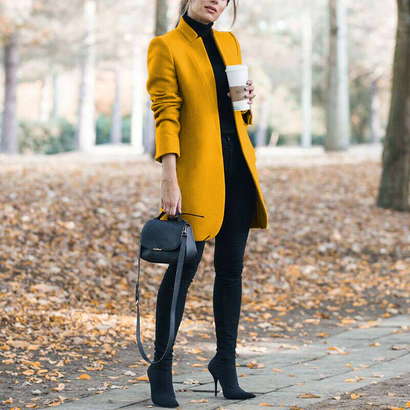 Heidi-Mode | Damenmantel Büro Lady Blazer - Elegant & Professionell - Image 3