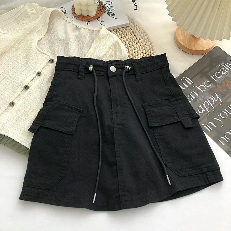 Heidi-Mode | Damen Minirock mit Hoher Taille In A-Linie - Image 5
