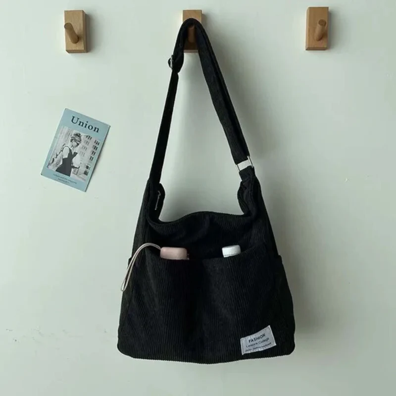 Heidi-Mode | Damen Moderner Umhängetasche Schwarz - Image 2