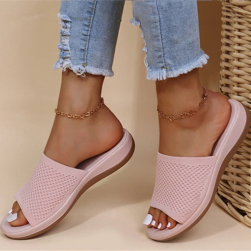 Heidi-Mode | Damen Orthopädische Slipper Bequeme und Atmungsaktive Sommer Damen Slipper - Image 2
