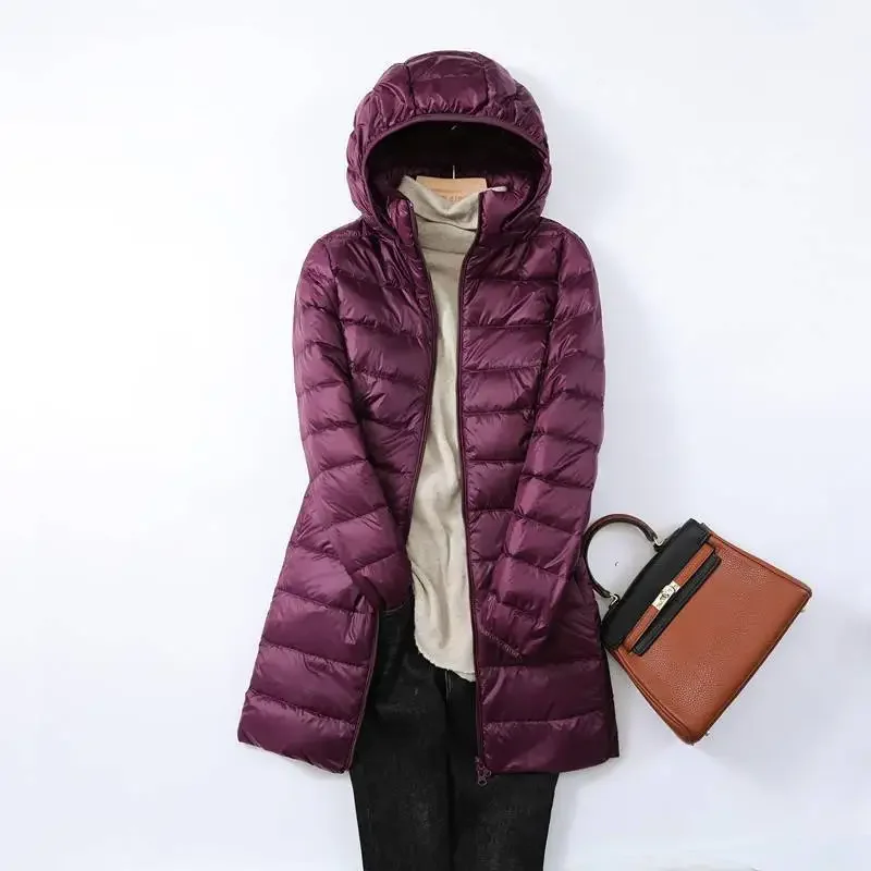 Heidi-Mode | Damen Tragbarer Puffer-Mantel mit Abnehmbarer Kapuze - Image 10
