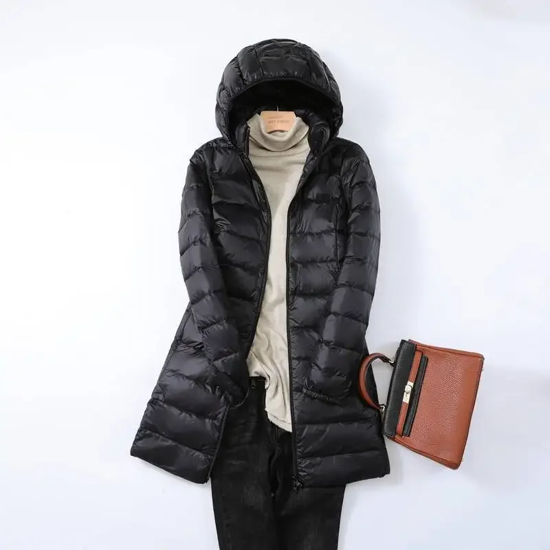 Heidi-Mode | Damen Tragbarer Puffer-Mantel mit Abnehmbarer Kapuze - Image 13