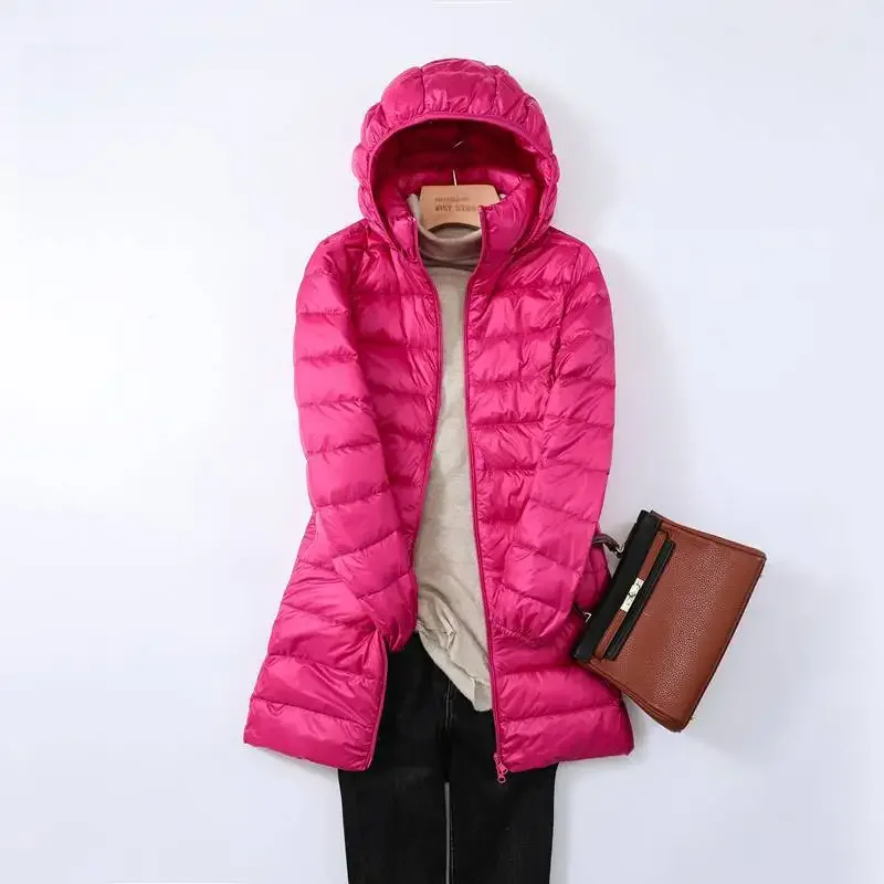 Heidi-Mode | Damen Tragbarer Puffer-Mantel mit Abnehmbarer Kapuze - Image 8