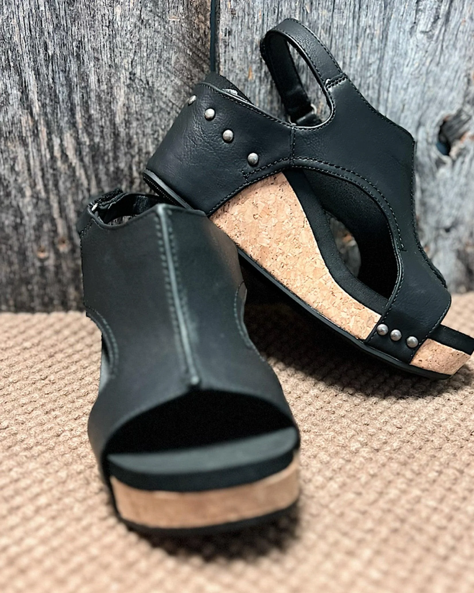 Heidi-Mode | Damen Plateau-Keilsandalen Aus Kork mit Fesselriemchen Stilvolle Sandalen mit Offenem Zehenbereich und Keilabsatz für Damen - Image 6