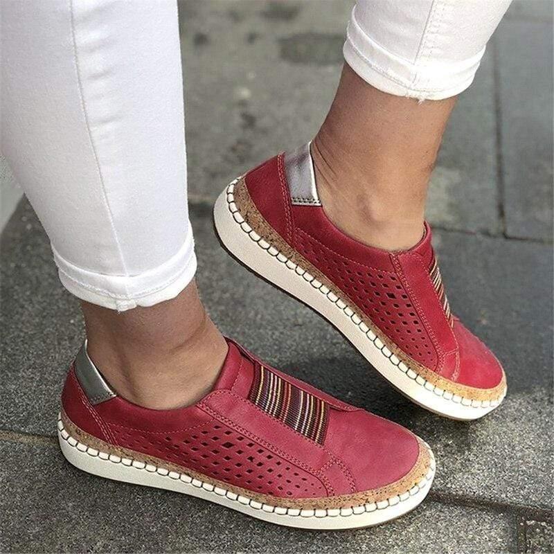 Heidi-Mode | Damen Atmungsaktive Slipper Hallux Schuhe - Image 6