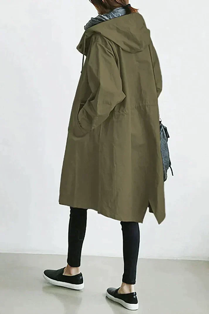 Heidi-Mode | Damen Oversized Leichter Trenchcoat für Entspannten Chic - Image 9