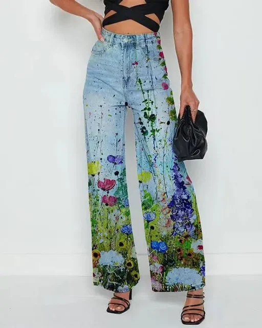 Damen Denim Flared Jeans mit Trendigem Schnitt & Hoher Passform Heidi-Mode - Image 7