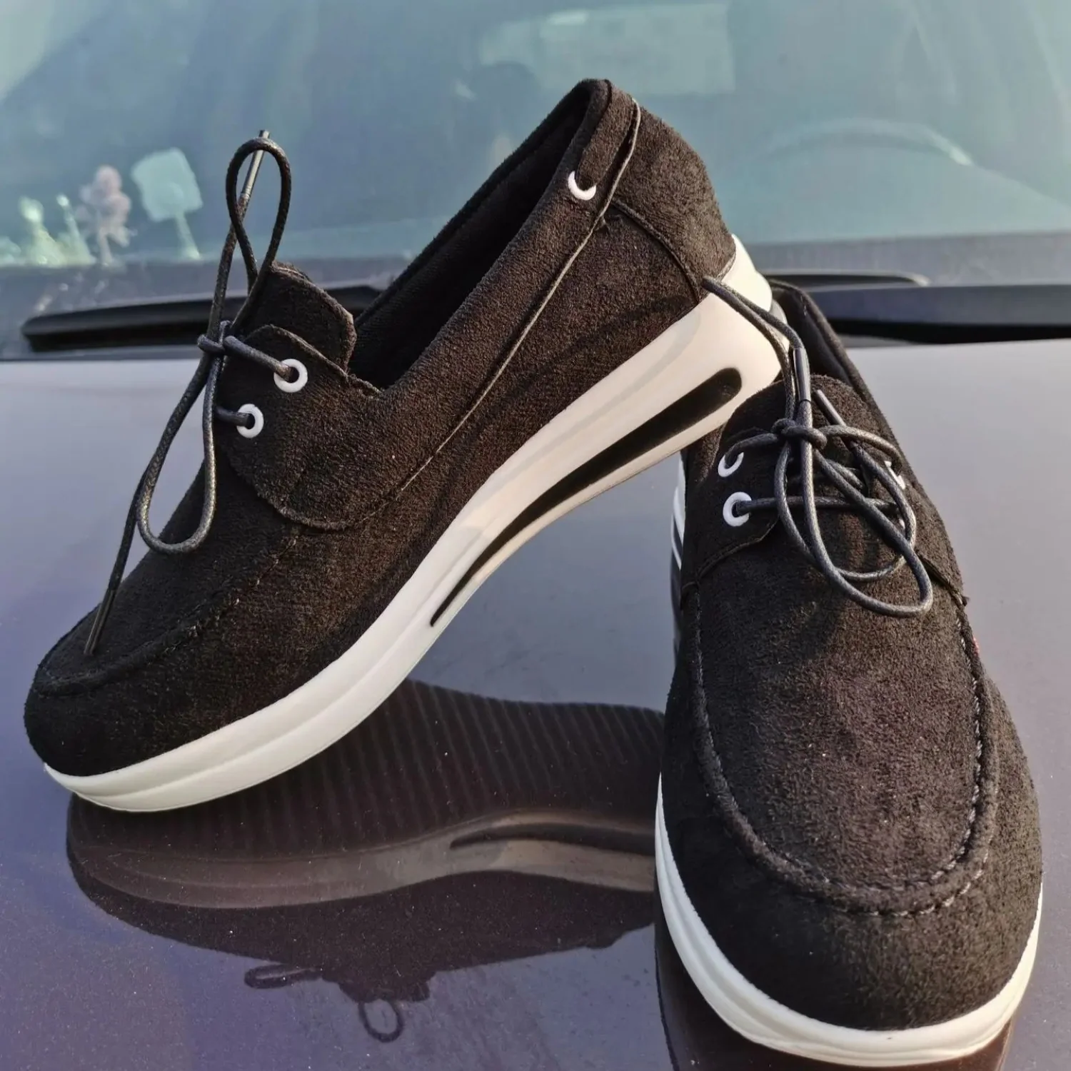 Heidi-Mode | Damen-Slipper Aus Rutschfestem Wildleder - Image 2