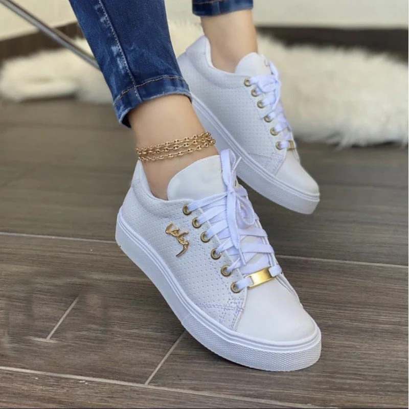 Heidi-Mode | Damen-Sneaker Flache, Atmungsaktive Schnürschuhe für Mädchen" - Image 4