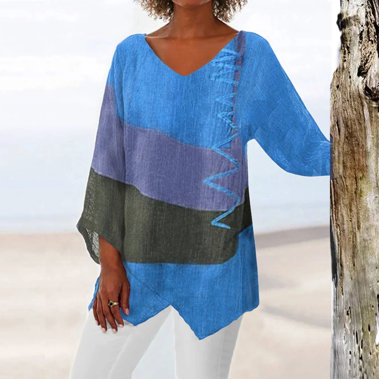 Heidi-Mode | Damen Stilvolle Sommerbluse - Image 2