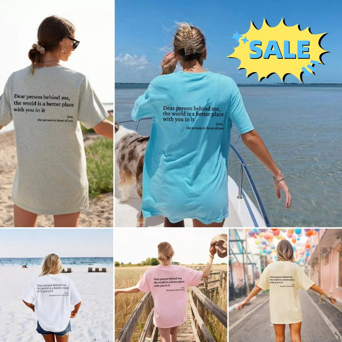 Heidi-Mode | Damen T-Shirt mit Rundhalsausschnitt und Slogan - Image 19