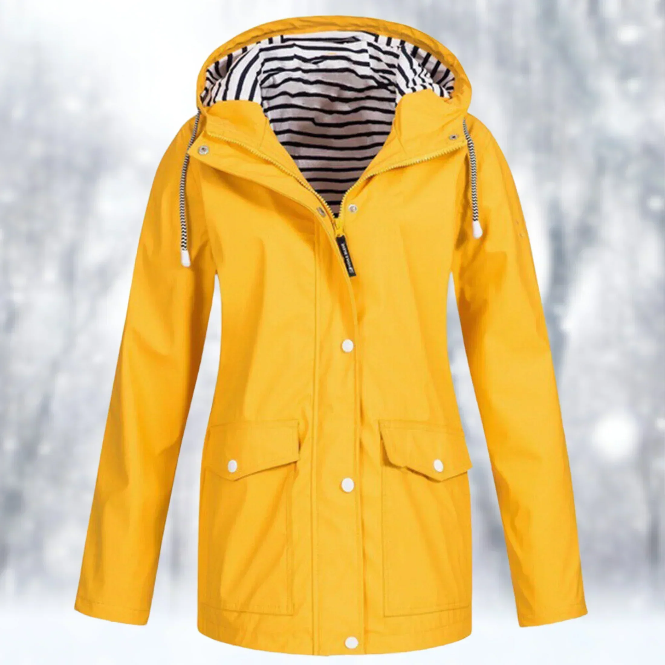 Heidi-Mode | Wasserfestes und Winddichtes Jacke für Frauen