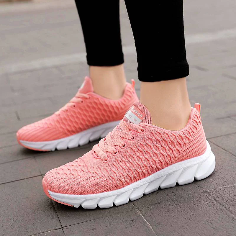 Heidi-Mode | Damen Weiße Sneaker Modisch