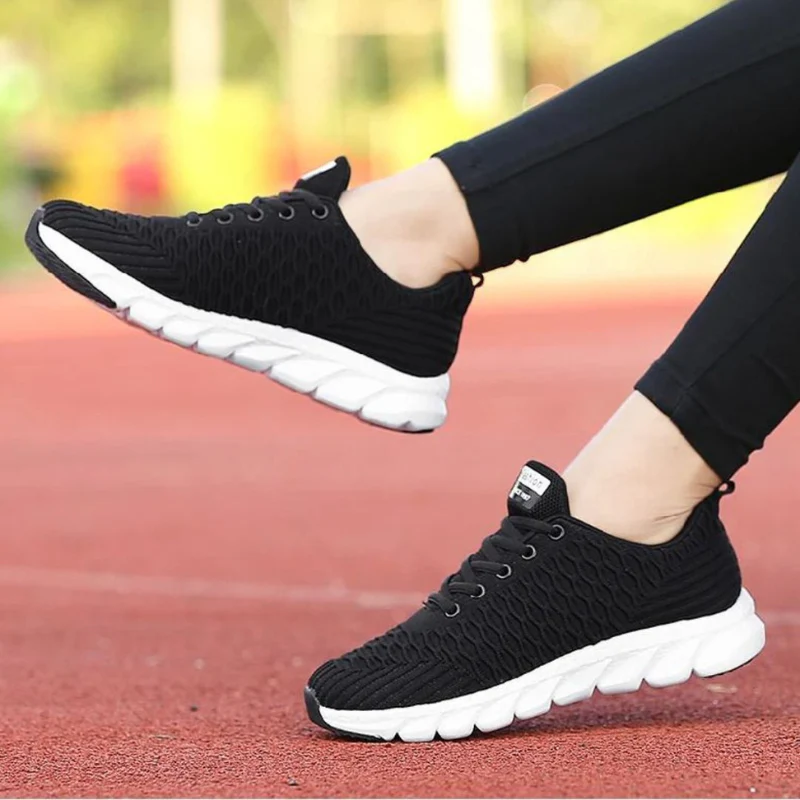 Heidi-Mode | Damen Weiße Sneaker Modisch - Image 3